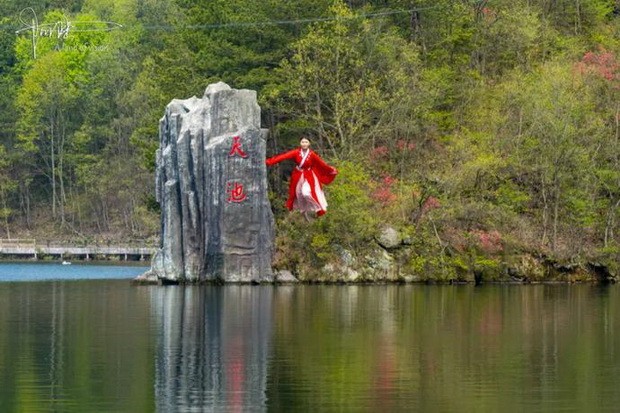 到武漢木蘭天池景區圓「飛天」夢 ảnh 1