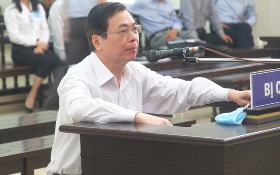 出庭受審的被告人武輝煌。（圖源：南英）