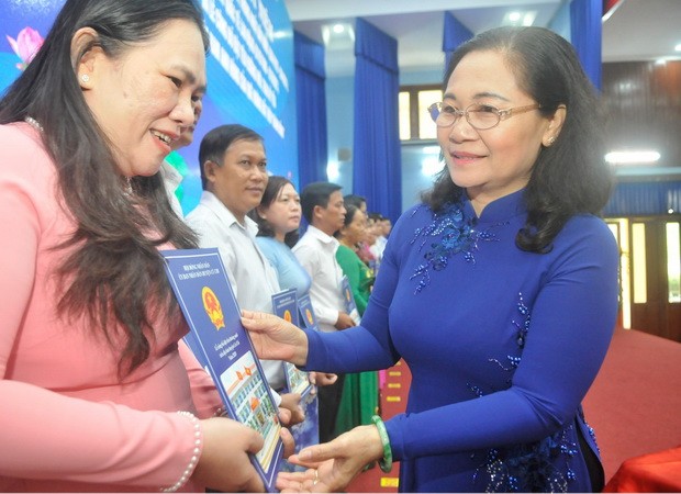 古芝縣以越南英雄母親名字為街道命名 ảnh 1