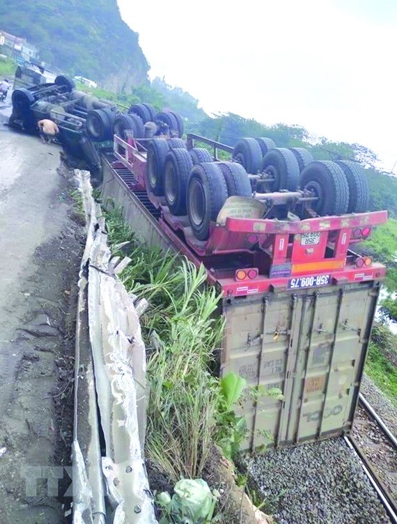 事故現場。（圖源：越通社）