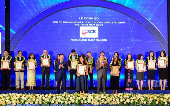 西貢銀行是越南 50 家最佳增長企業
