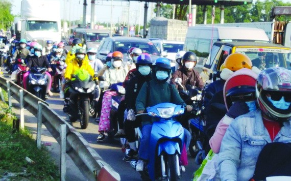 同奈省預防節日假末堵車