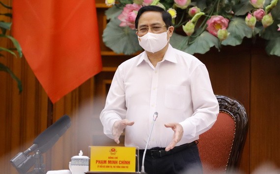 政府總理范明政。（圖源：越通社）