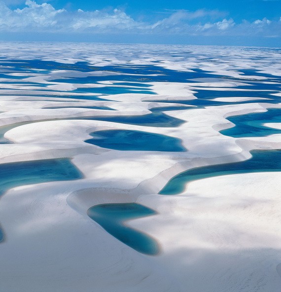 神奇的千湖沙漠。
