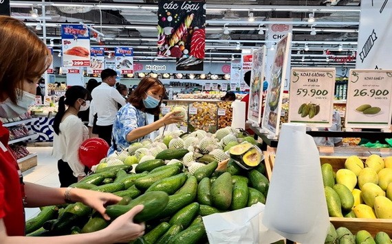 超市貨源充足。