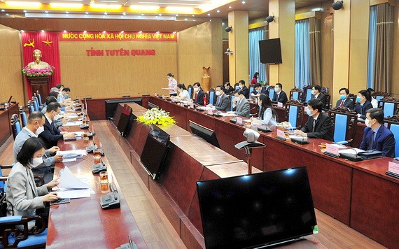 會議現場。（圖源：越和）