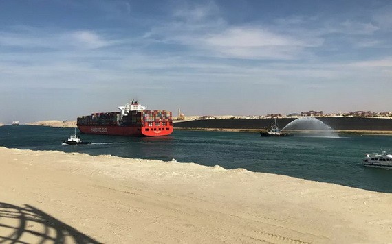 埃及蘇伊士運河一隅。（圖源：Sputnik）