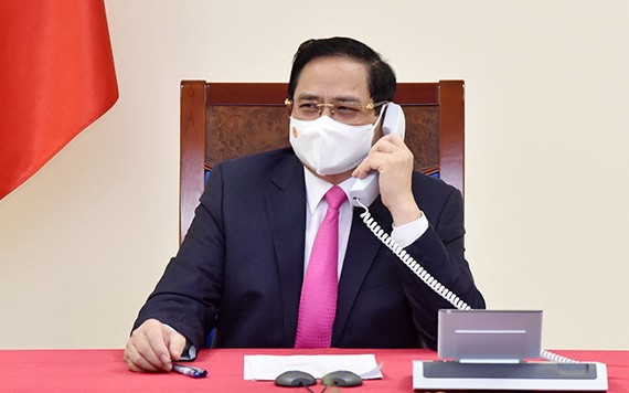 政府總理范明政。（圖源：陳海）