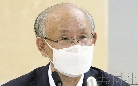 日本律師聯合會前會長宇都宮。（圖源：共同社）