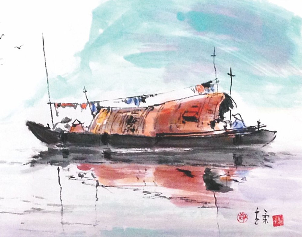 家　李克柔　畫