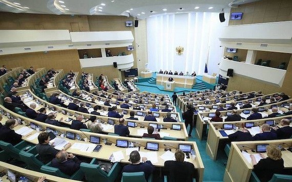 俄羅斯聯邦委員會。（圖源：TASS）