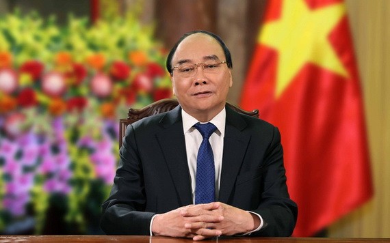 國家主席阮春福。（圖源：越通社）