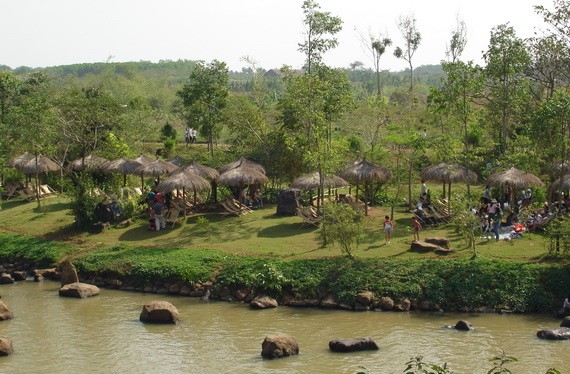 綠色生態區日益吸引眾多遊客前往度假。