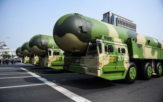 日本長崎大學核武器廢除研究中心11日公佈估算結果稱，全世界9個國家截至6月擁有約1萬3130枚核彈頭。（示意圖源：互聯網）