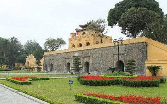 昇龍皇城遺產區一隅。（圖源：垂楊）