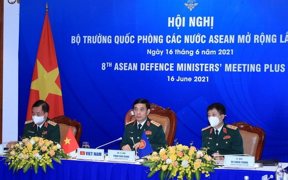 第八屆東盟防長擴大會議以視頻形式舉行