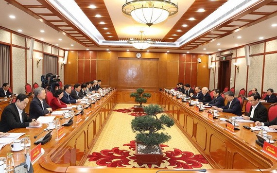 會議現場。（圖源：越通社）