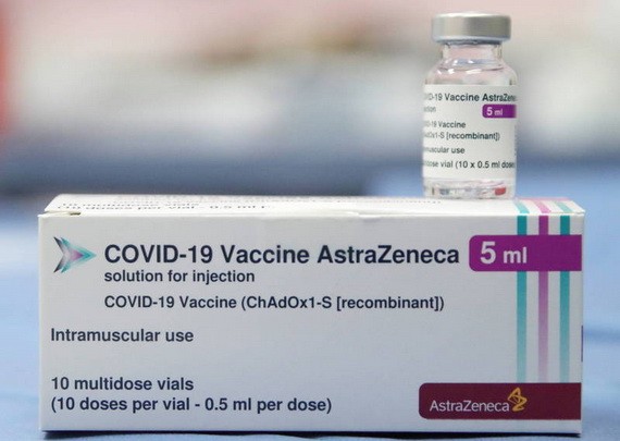 阿斯利康疫苗。（圖源：互聯網）