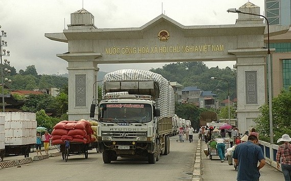 越中邊貿活動十分活躍。（圖源：秋芳）
