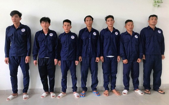 被起訴的7名嫌犯。（圖源：B.A）