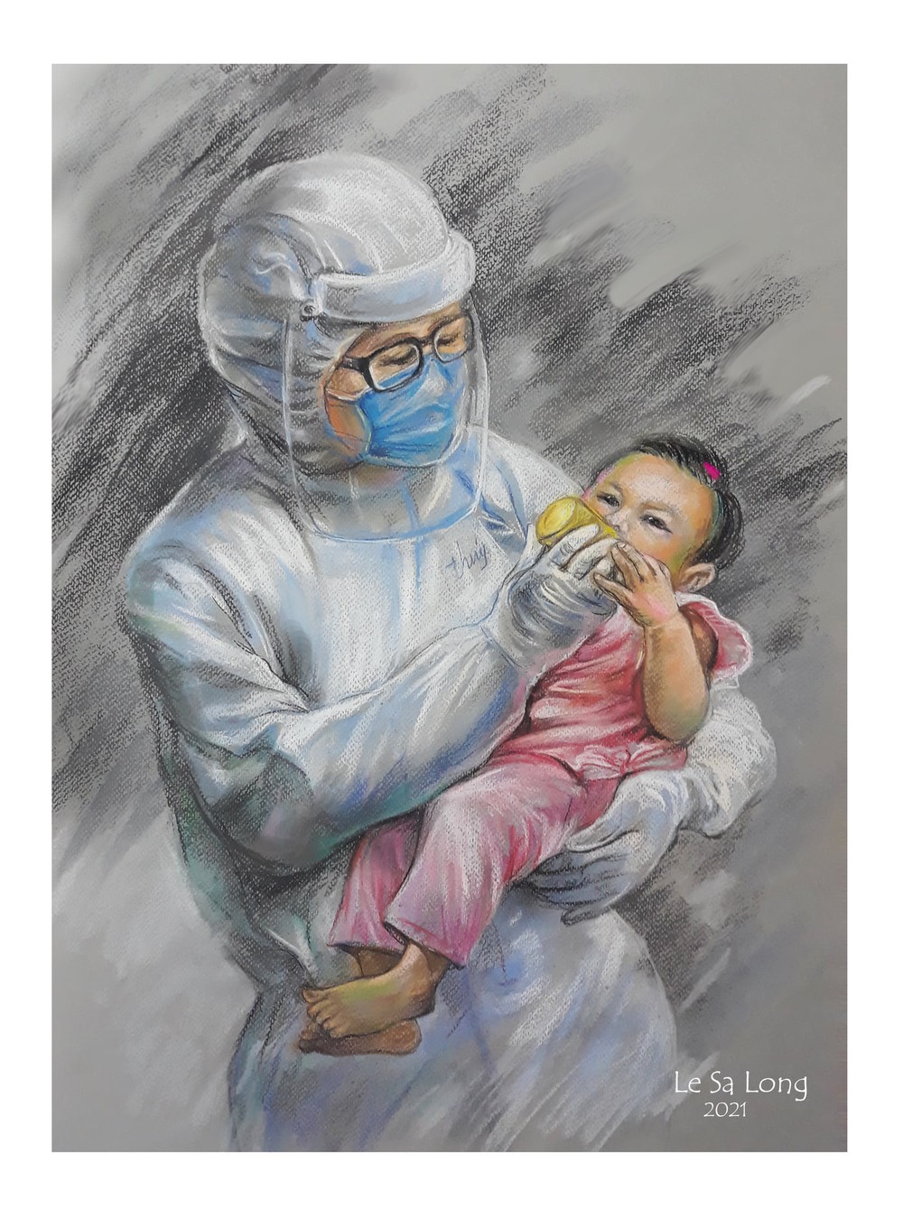 畫家黎沙龍：西貢隔離時 ảnh 1