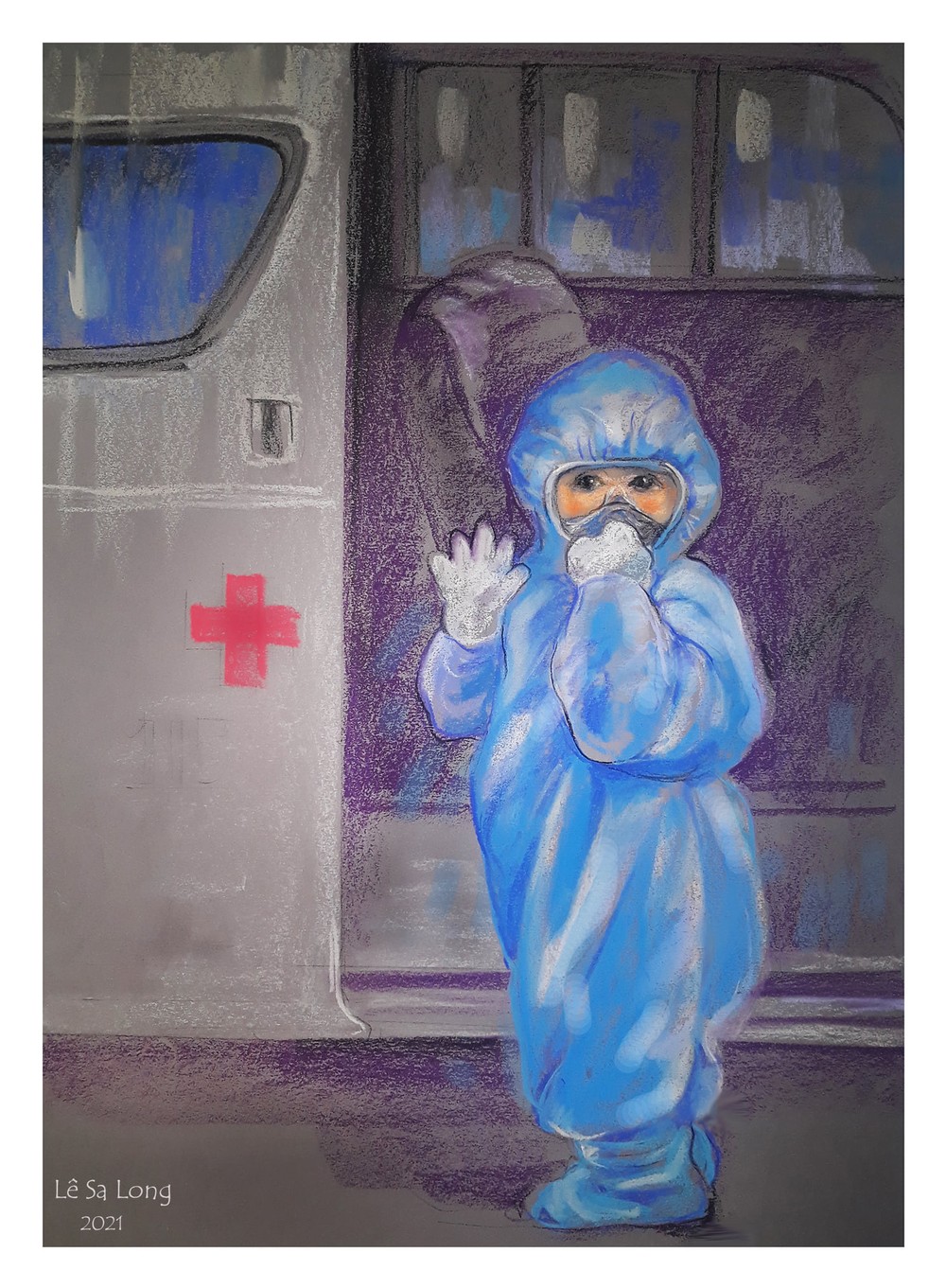 畫家黎沙龍：西貢隔離時 ảnh 2