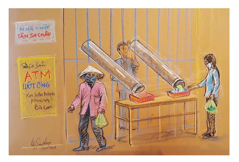 畫家黎沙龍：西貢隔離時 ảnh 5