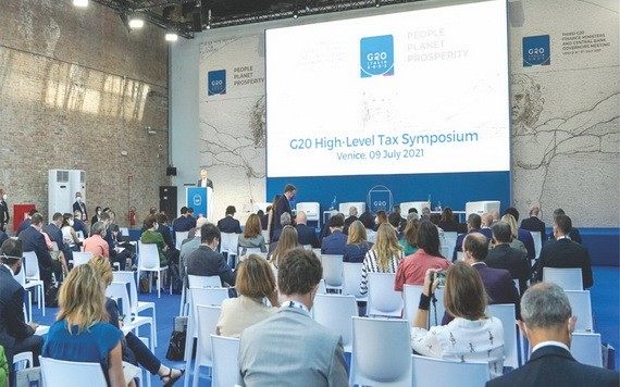 二十國集團財長在威尼斯開幕。（圖源：互聯網）