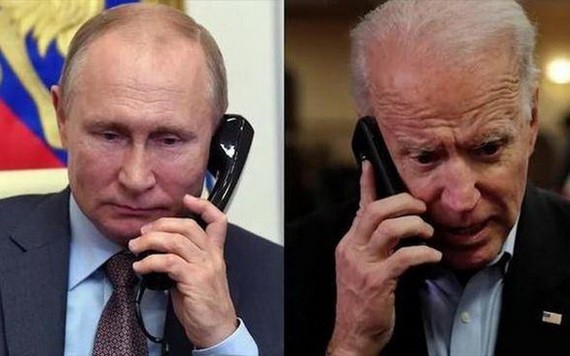 普京與拜登通電話。（示意圖源：互聯網）