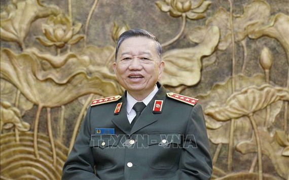 公安部部長蘇霖大將。（圖源：越通社）