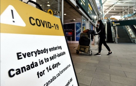 加國溫哥華機場一景。（圖源：互聯網）