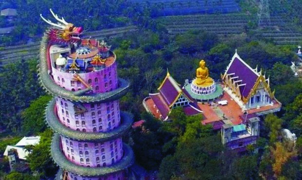 泰國的粉紅龍廟 ảnh 1