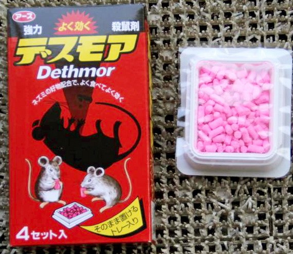 本市到處售賣糖果狀滅鼠藥。