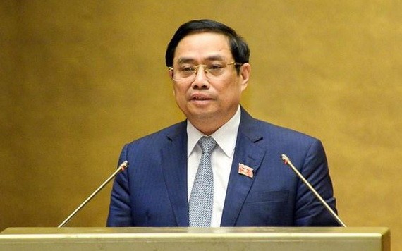 政府總理范明政。（圖源：Quochoi.vn）