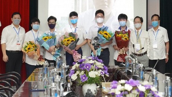 越南學生在國際奧林匹克競賽獲佳績