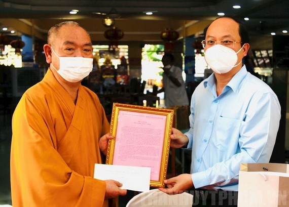 本市市委的感謝書是對釋慧功法師在救濟活動中的嘉許與肯定。