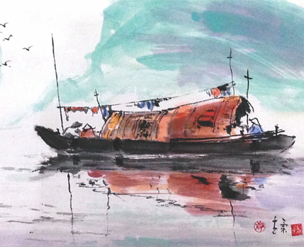 家　李克柔　畫