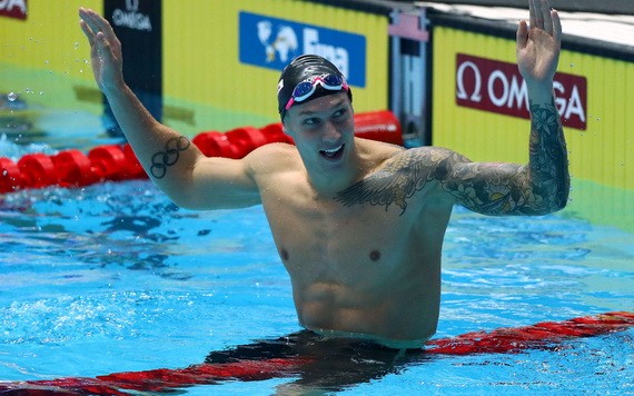 美國泳將德萊賽爾(Caeleb Dressel)。（圖源: 互聯網）