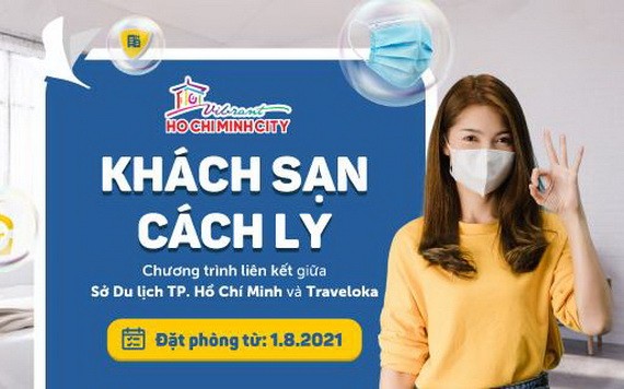 Traveloka旅遊平台協助有需求者在線尋找隔離酒店。（圖源：網站截圖）