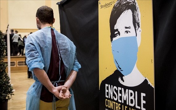 法國接種疫苗場所。（圖源：互聯網）