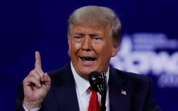 美國前總統特朗普。（圖源：路透社）