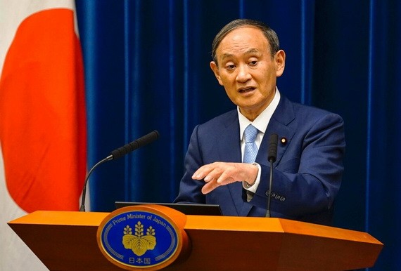 日本首相菅義偉。（圖源：互聯網）