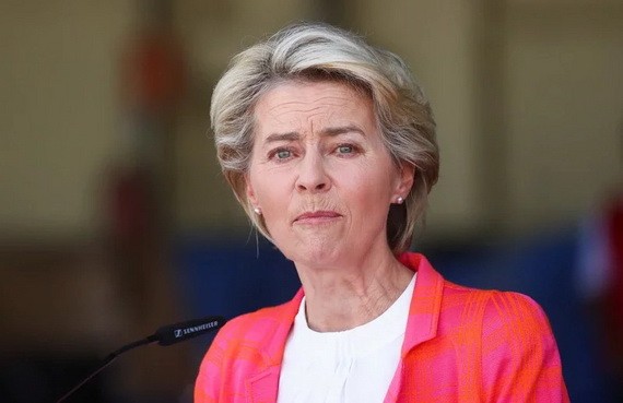 歐盟委員會主席馮德萊恩呼籲歐盟會員國，接納阿富汗難民。 （圖源：路透社）