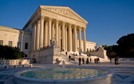 美國最高法院大樓一景。（圖源：互聯網）