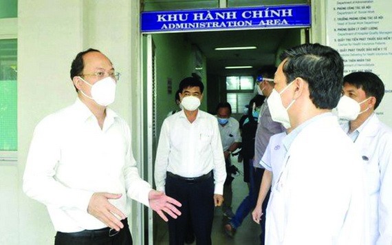 市委副書記探望大水鑊醫院 