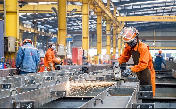 圖為平政縣安夏工業區大勇機械股份公司執行"三就地"生產模式。（圖源: 安芳）