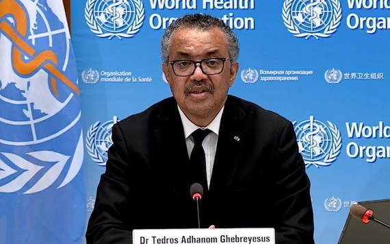 世衛組織總幹事譚德塞。（圖源: 互聯網）