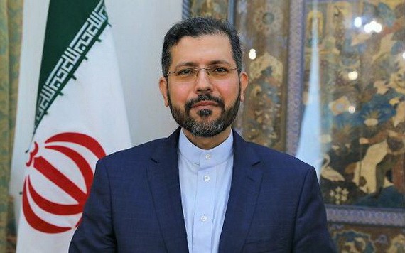 伊朗外交部發言人哈提卜扎德。（圖源：互聯網