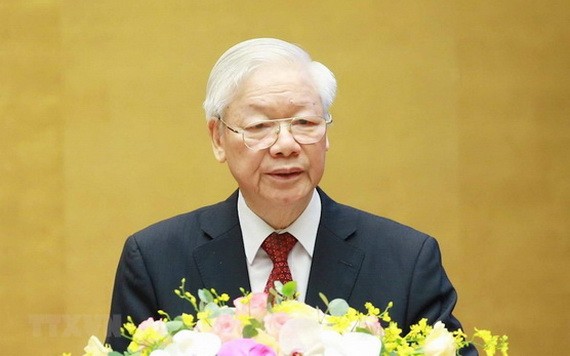 黨中央總書記阮富仲。（圖源：越通社）