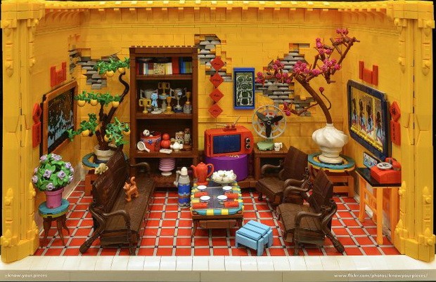 透過樂高重現西貢和河內 ảnh 1